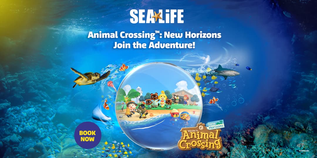 Animal Crossing: New Horizons at SEA LIFE Manchester - image 1